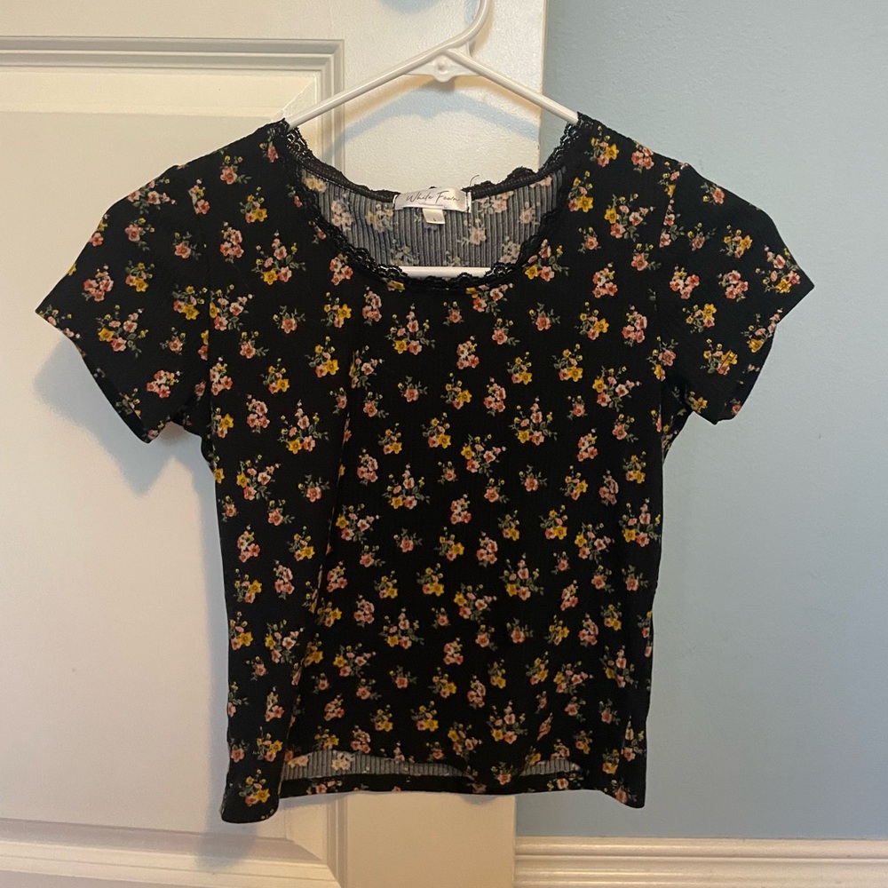 Girls black top